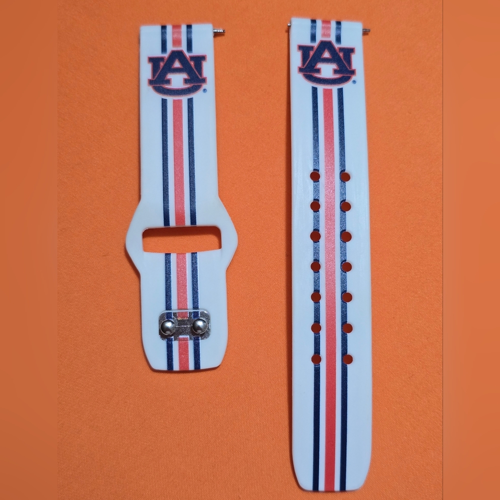 Auburn Tigers 20mm Galaxy Watch Band